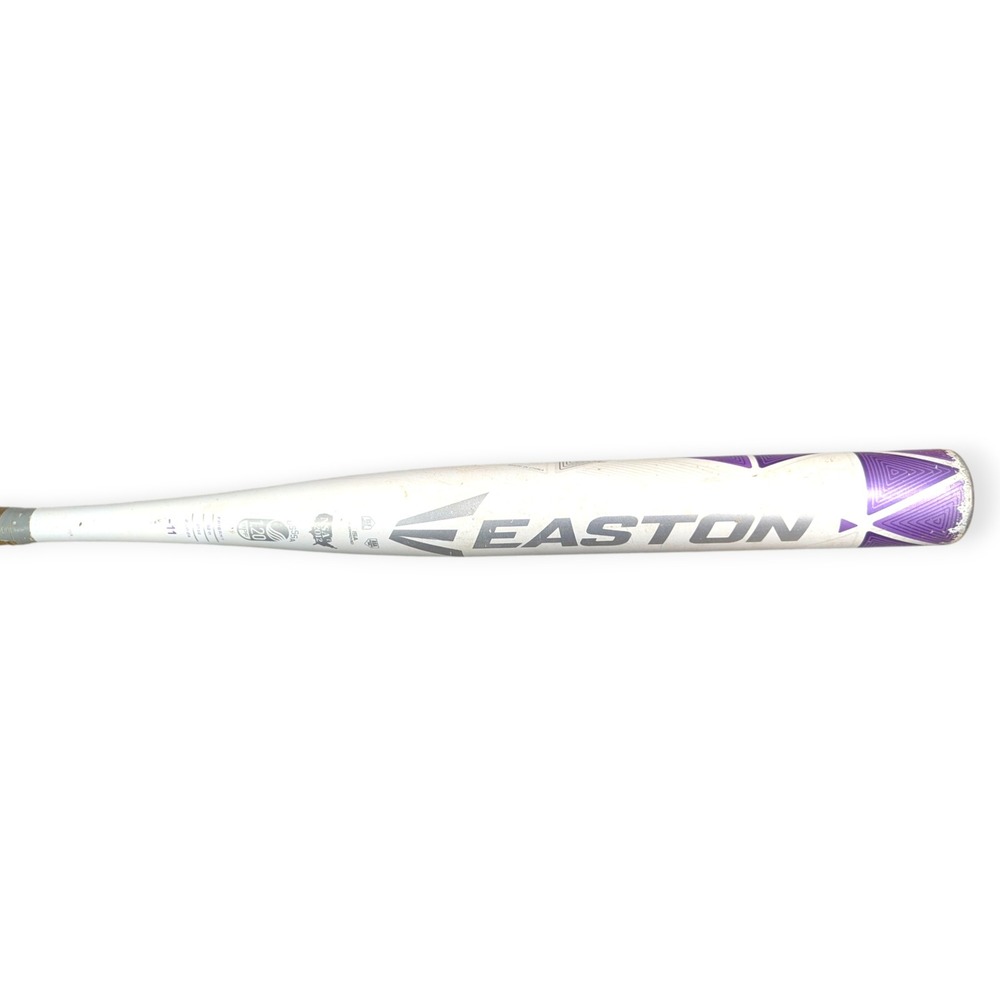 Easton Amethyst Fastpitch Softball Bat 32 inch -11 ALX50 Aluminum White Purple - Picture 3 of 6